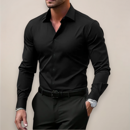 Elegant Slim-Fit Spring Shirt For Men