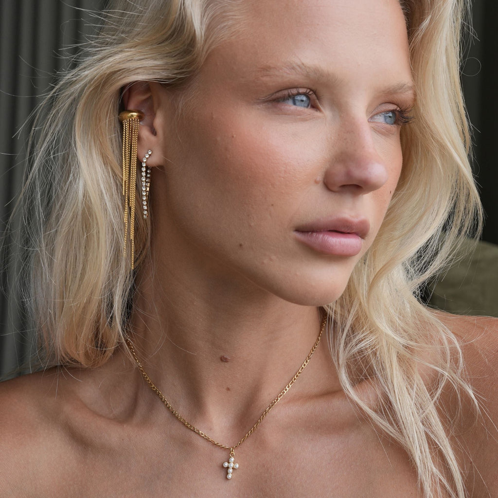 Virelle Dangle Earrings | 18K Gold-Plated