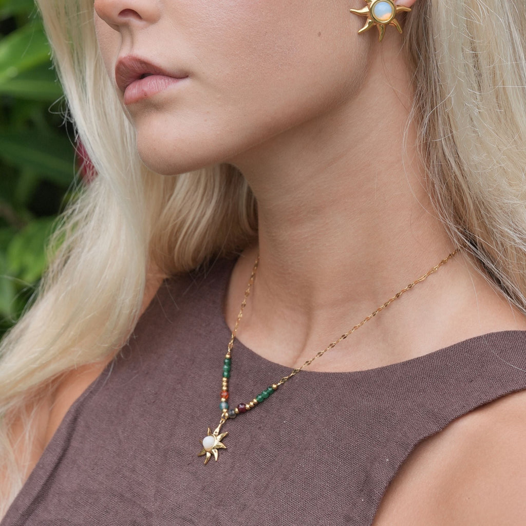 Amani Sunburst Necklace