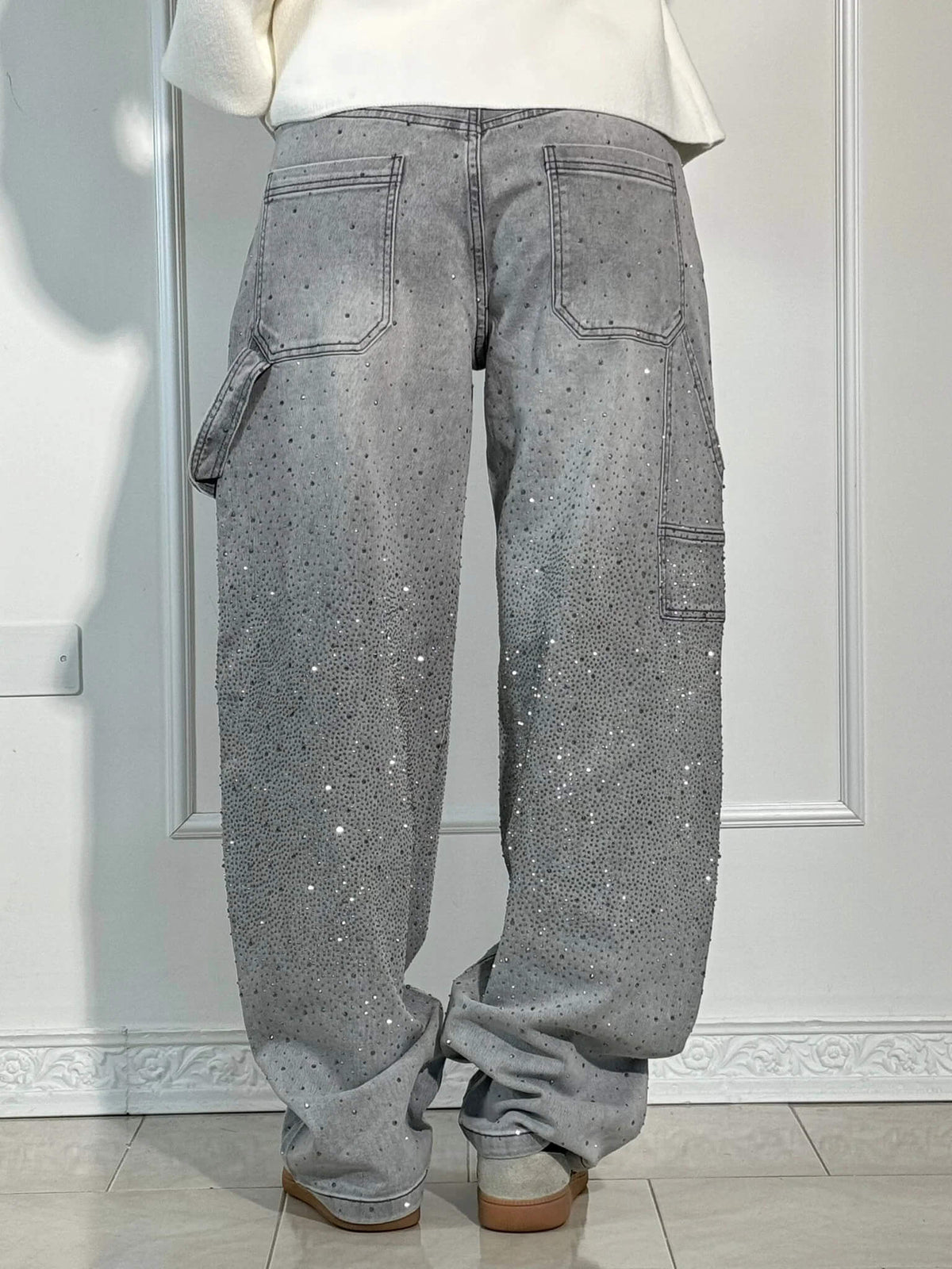 Women's Wide Balloon Cut Jeans Sabrina Elegant Autumn