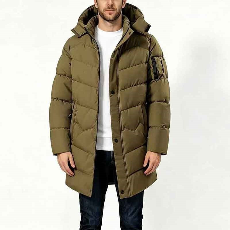 Men's Winter Puffer Jacket, Thermal Insulation