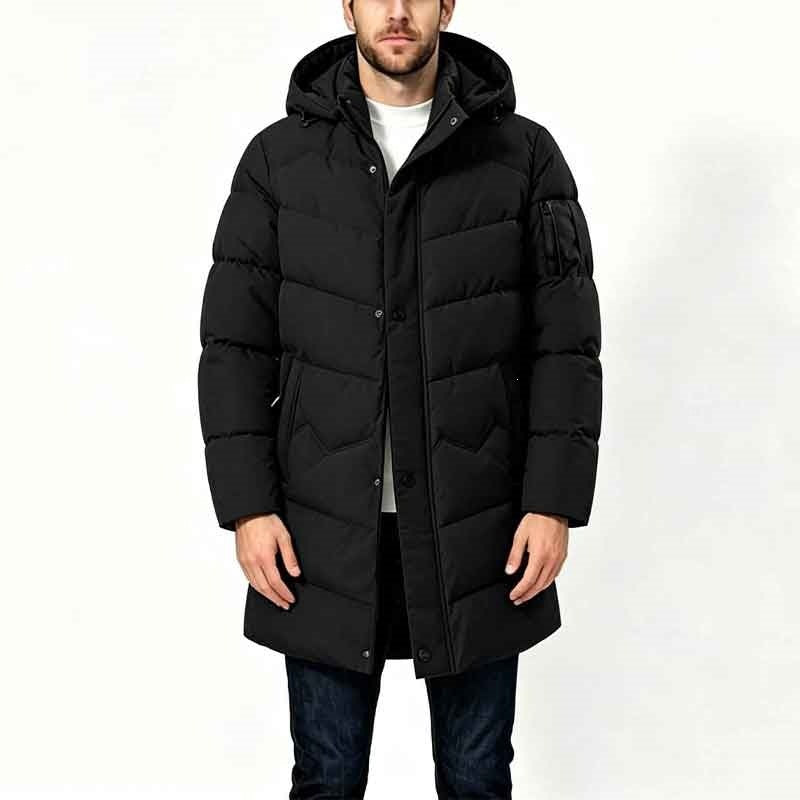 Men's Winter Puffer Jacket, Thermal Insulation