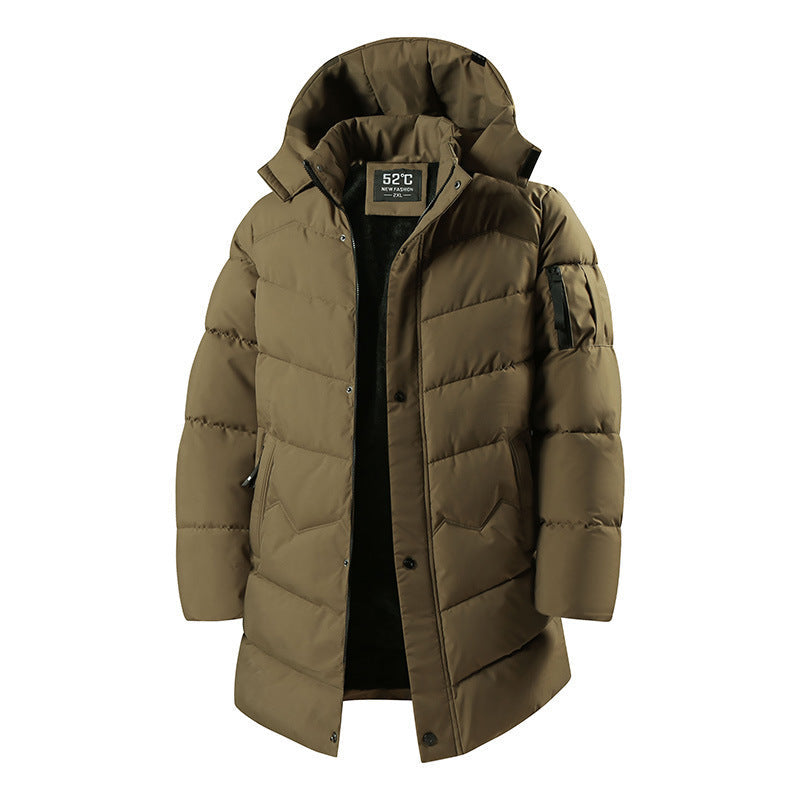 Men's Winter Puffer Jacket, Thermal Insulation