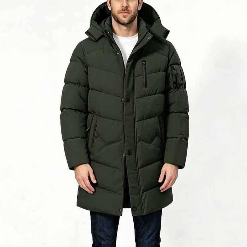 Men's Winter Puffer Jacket, Thermal Insulation