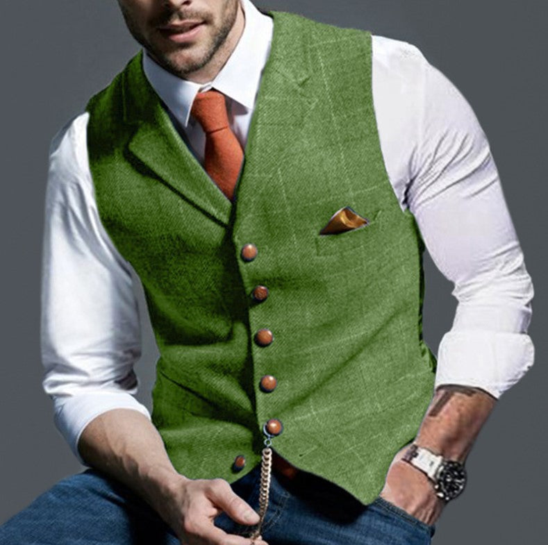 Men's Elegant Suit Vest
