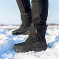 Men's Winter Snow Boots, Mid-Calf and Water Repellent