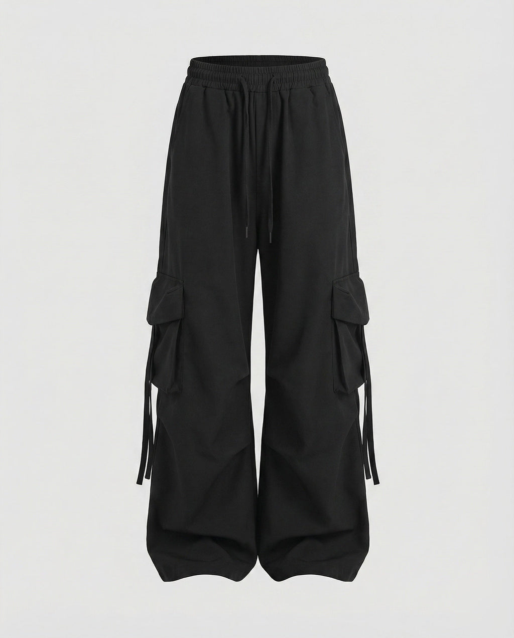Women's Winter Cargo Pants, Baggy Drop-Crotch Fit