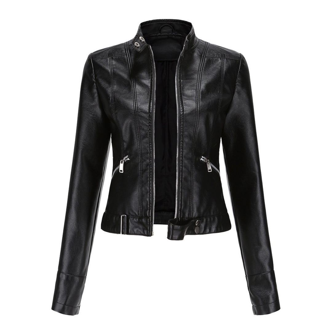 Women's Premium Elegant Leather Jacket Marlene