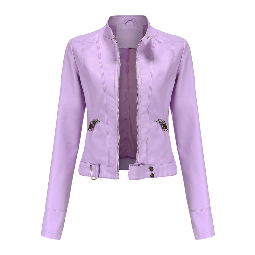Women's Premium Elegant Leather Jacket Marlene