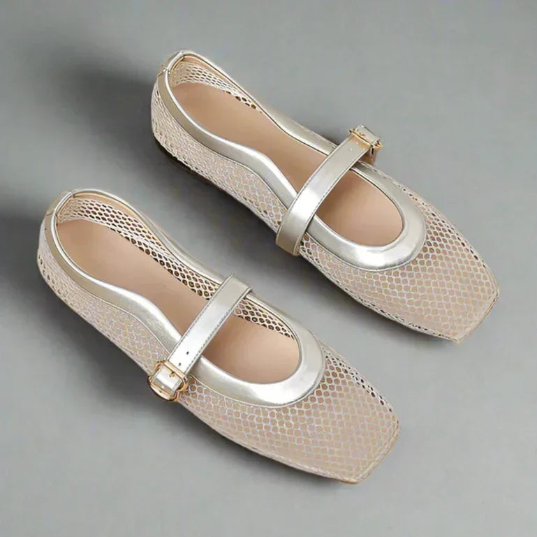 AVELINA MESH FLATS