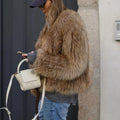 Women's Soft Fur Winter Coat