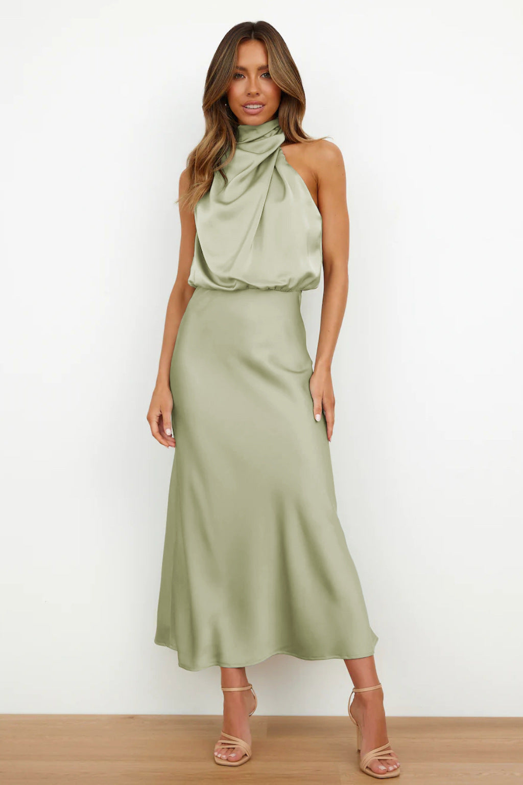 Abito da sera elegante all’americana da donna