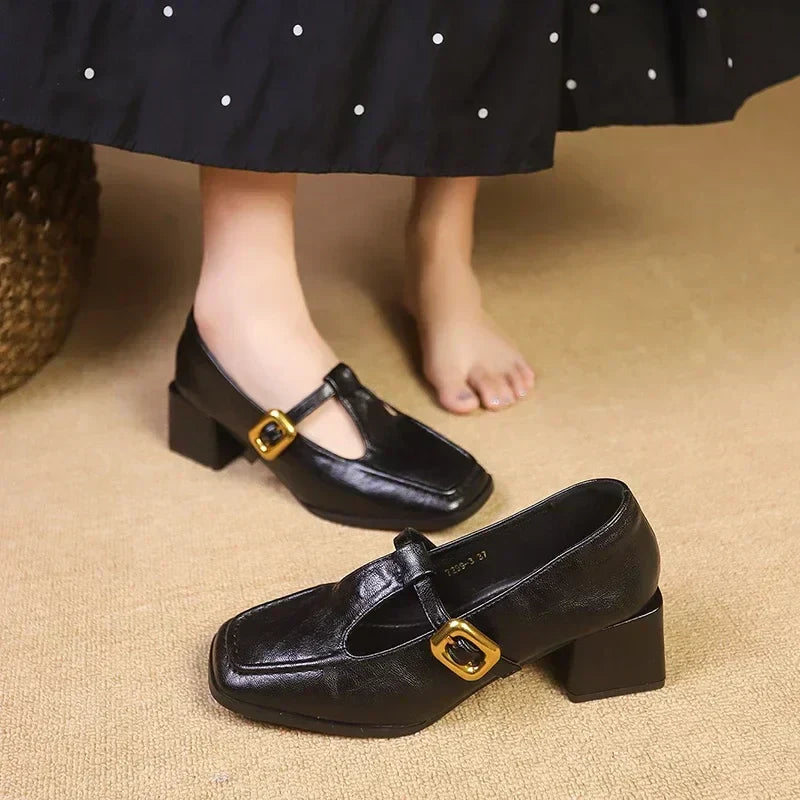 Dorvanna | French Mary Janes