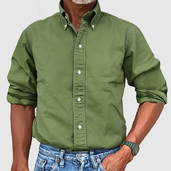 Wrinkle-Free Long-Sleeve Shirt For Men