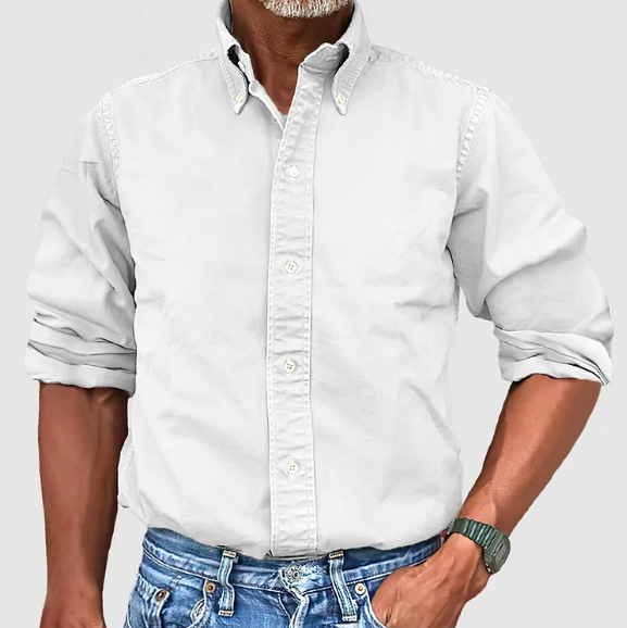 Wrinkle-Free Long-Sleeve Shirt For Men