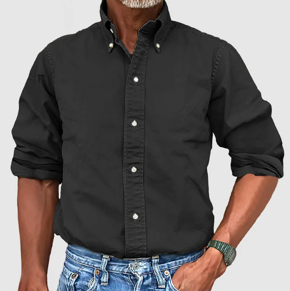 Wrinkle-Free Long-Sleeve Shirt For Men