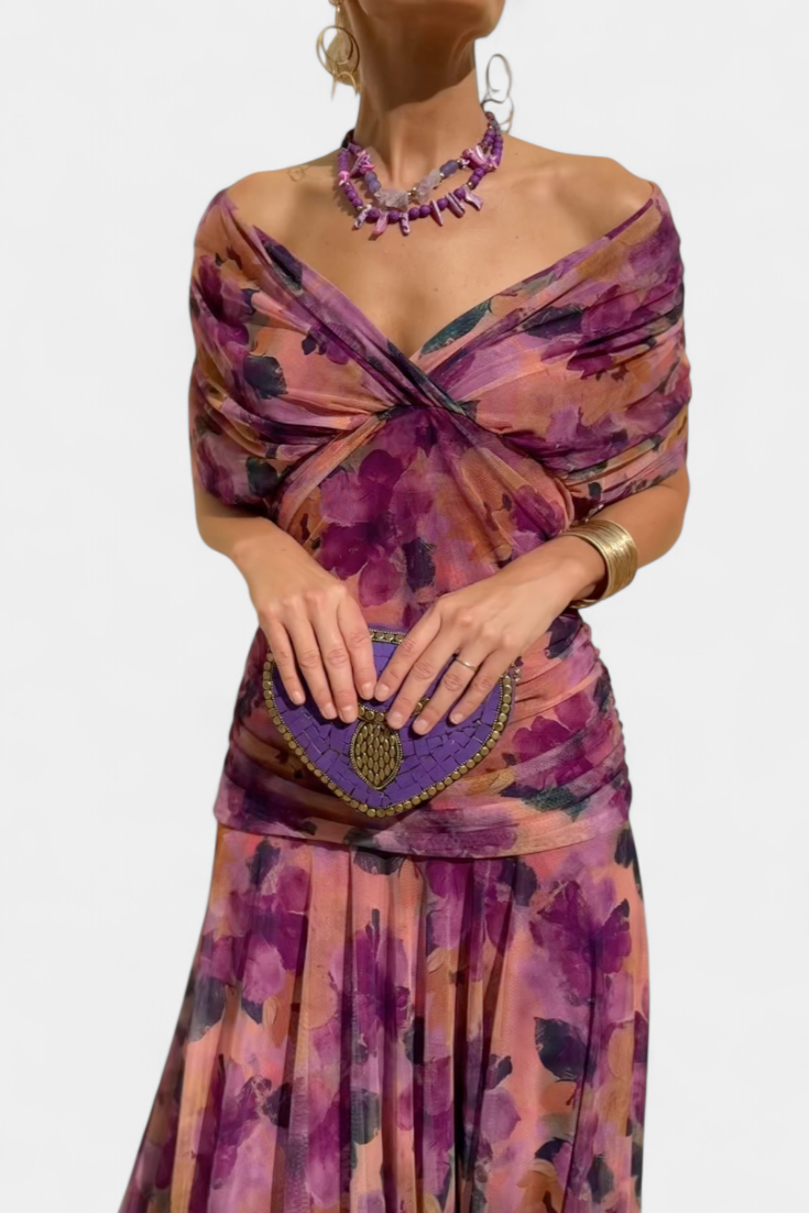 Elegant Flowing Women's Maxi Dress