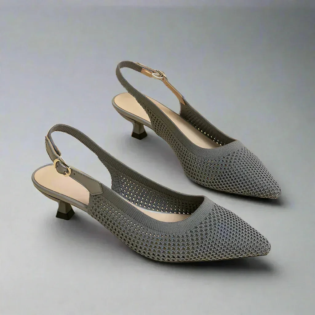 AVELINA MESH HEELS
