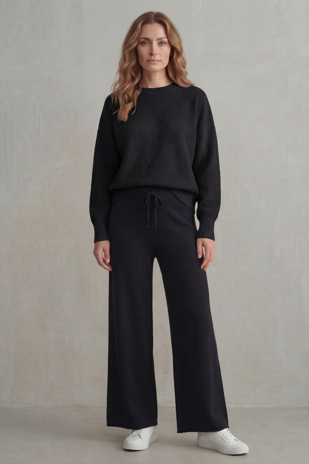 Seria – Textured knit – Comfortable loungewear set