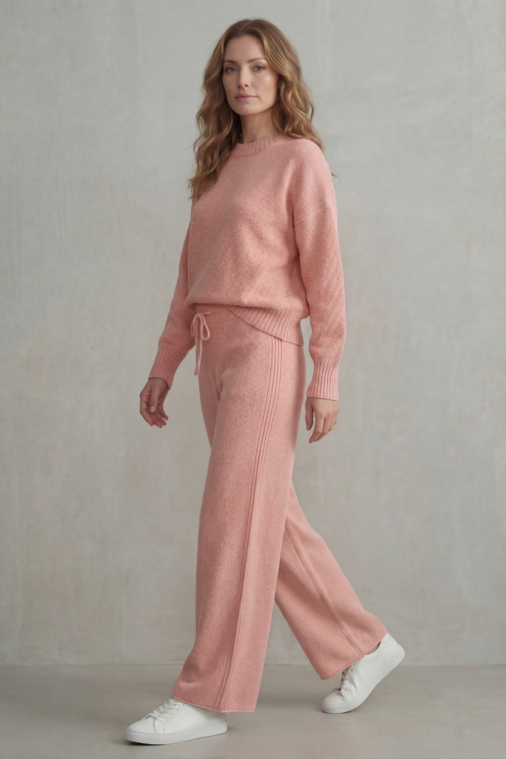 Seria – Textured knit – Comfortable loungewear set