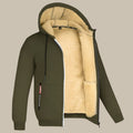 Men's Premium Sherpa Lined Fleece Sweatshirt