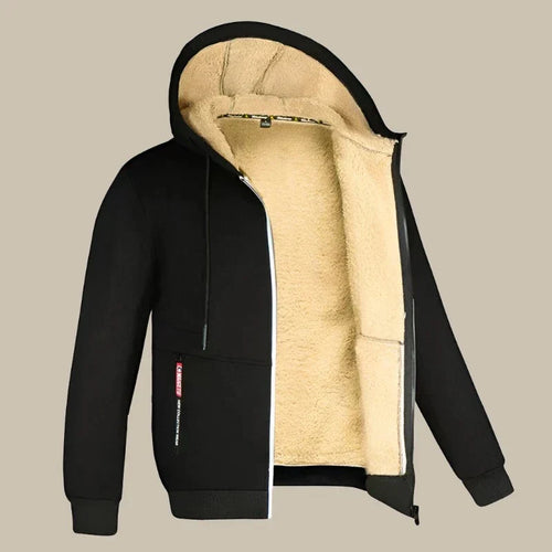 Men's Premium Sherpa Lined Fleece Sweatshirt