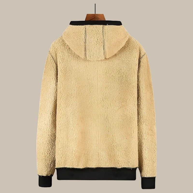 Men's Premium Sherpa Lined Fleece Sweatshirt