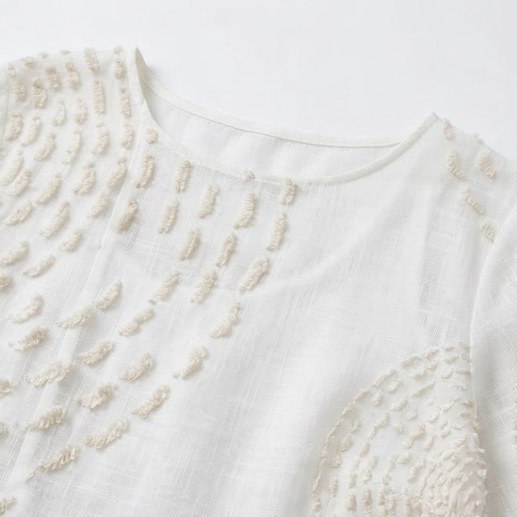 Embroidered Casual Dress for Women