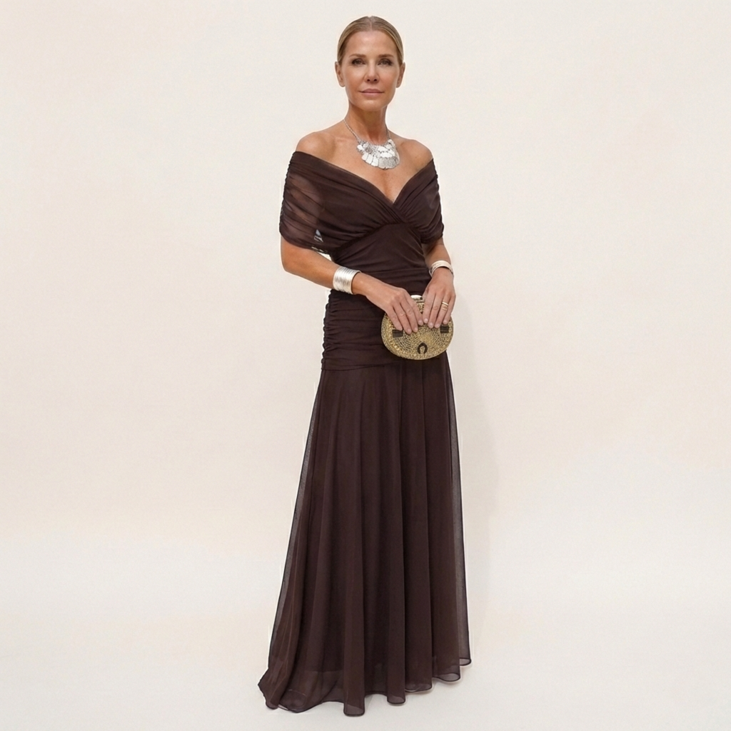 Elegant Flowing Women's Maxi Dress