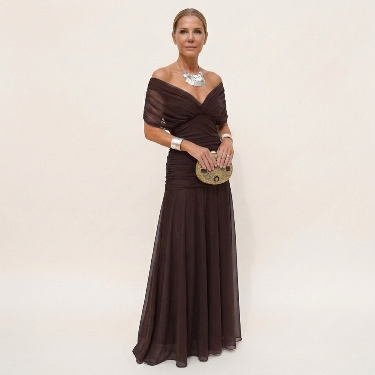 Elegant Flowing Women's Maxi Dress