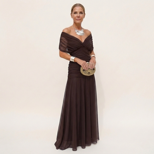 Elegant Flowing Women's Maxi Dress