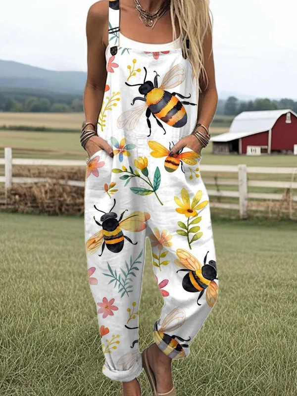 Beatrice | Bee Blossom Jumpsuit