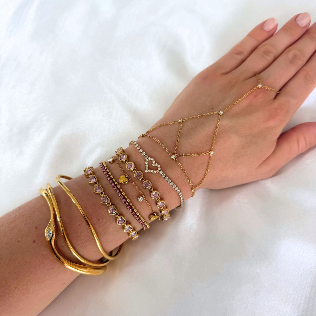 Rosalyn Radiance Bracelet | 18K Gold-Plated