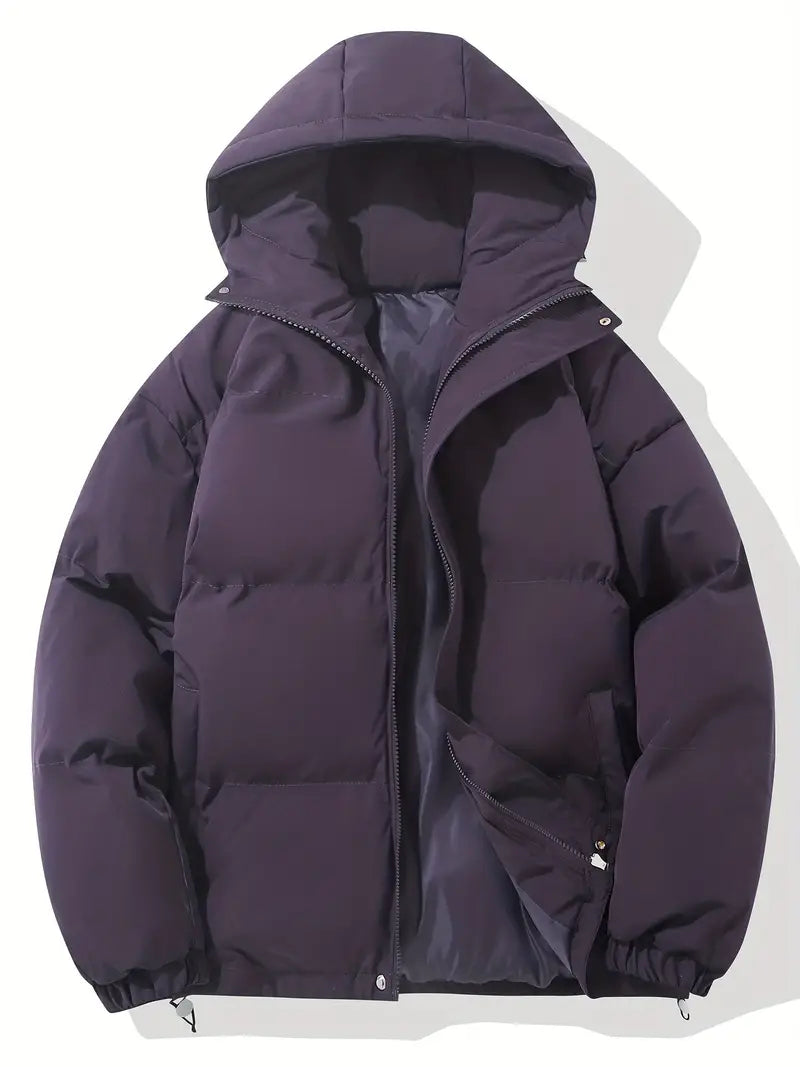 Men's Winter Hooded Puffer Jacket