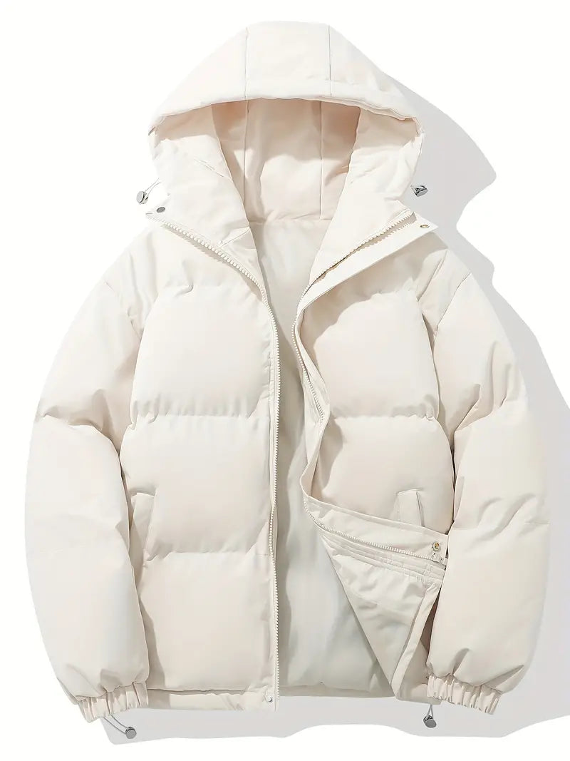Men's Winter Hooded Puffer Jacket