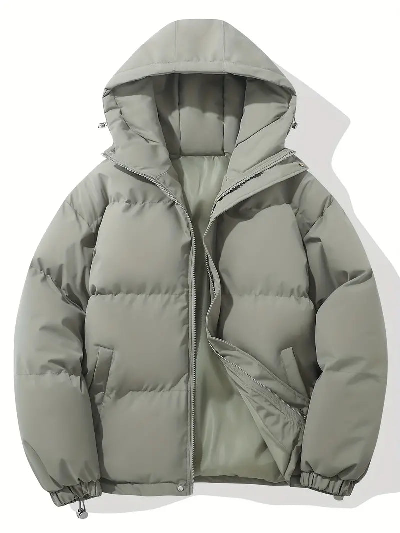 Men's Winter Hooded Puffer Jacket
