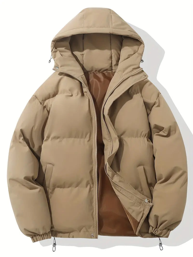 Men's Winter Hooded Puffer Jacket