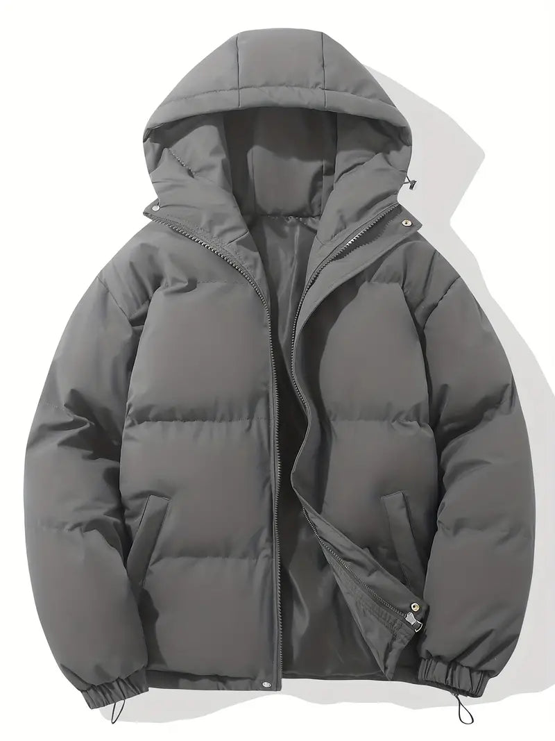 Men's Winter Hooded Puffer Jacket