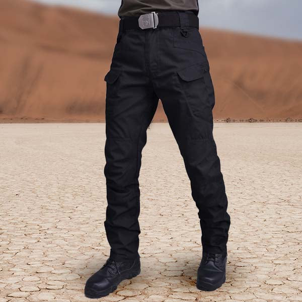 Men's Winter Tactical Cargo Trousers, Stretch Fabric