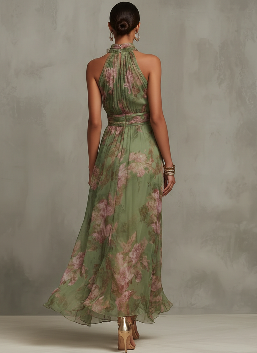 Women's Elegant Floral Dress