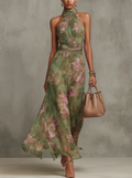 Women's Elegant Floral Dress