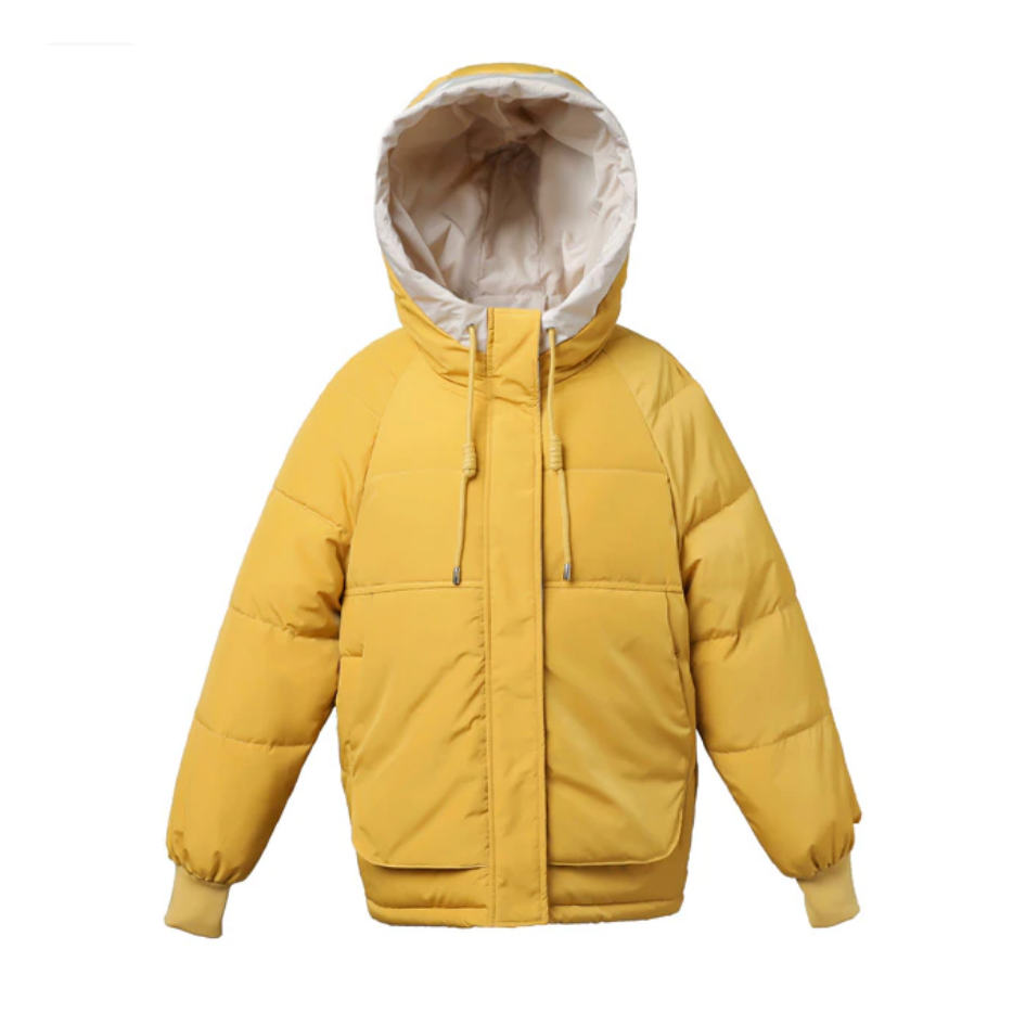 Women's Winter Puffer Jacket, Hooded Relaxed Fit