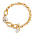 Monaco Charm Bracelet | 18K Gold-Plated
