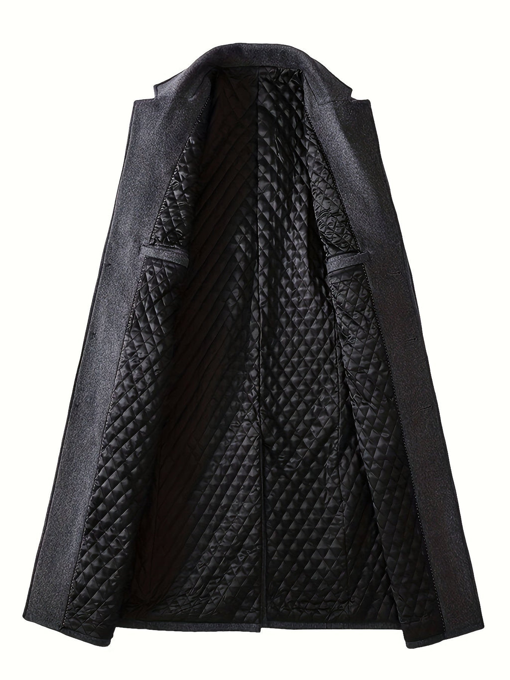 Men's Winter Overcoat, Long
