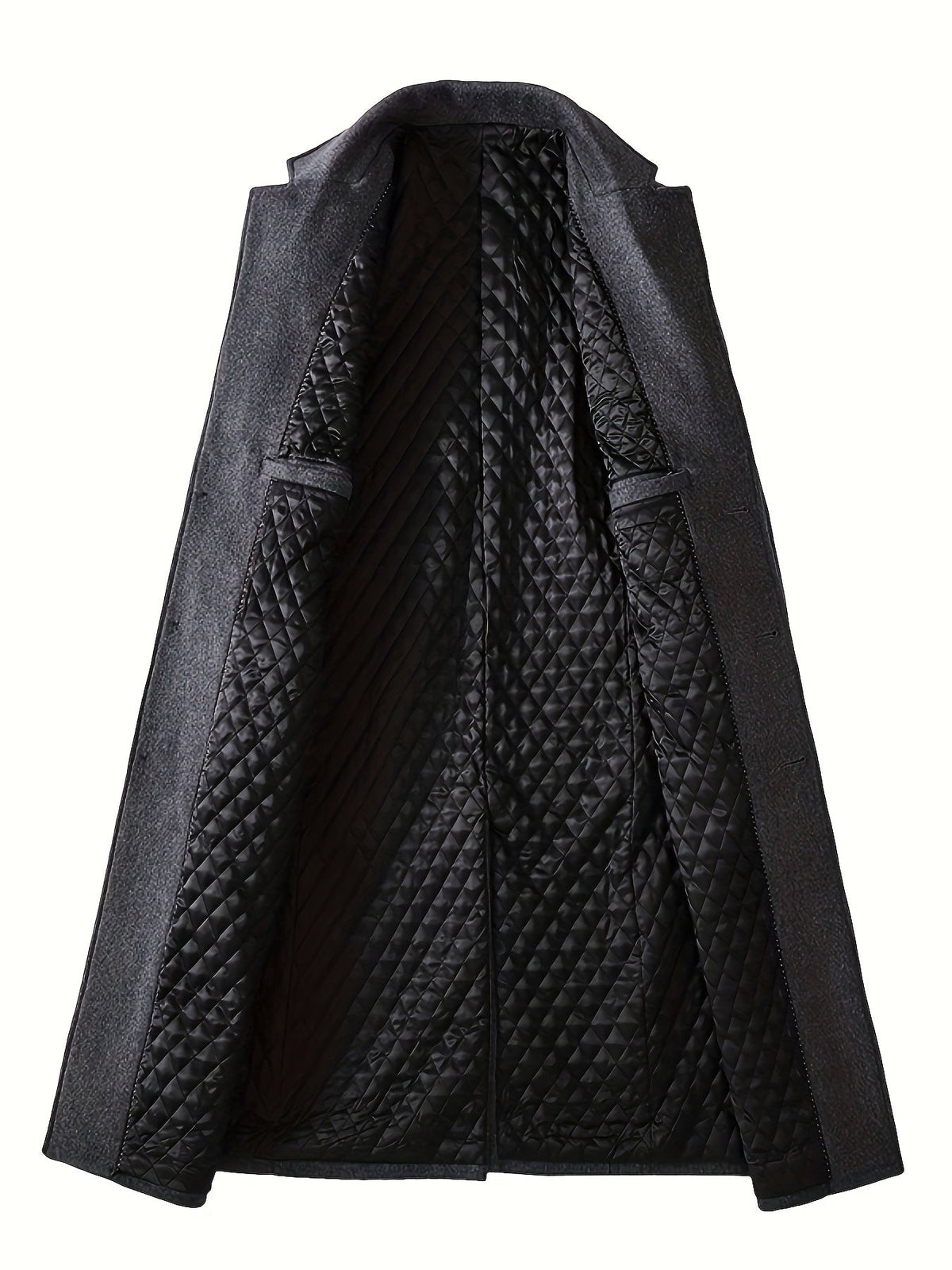 Men's Winter Overcoat, Long