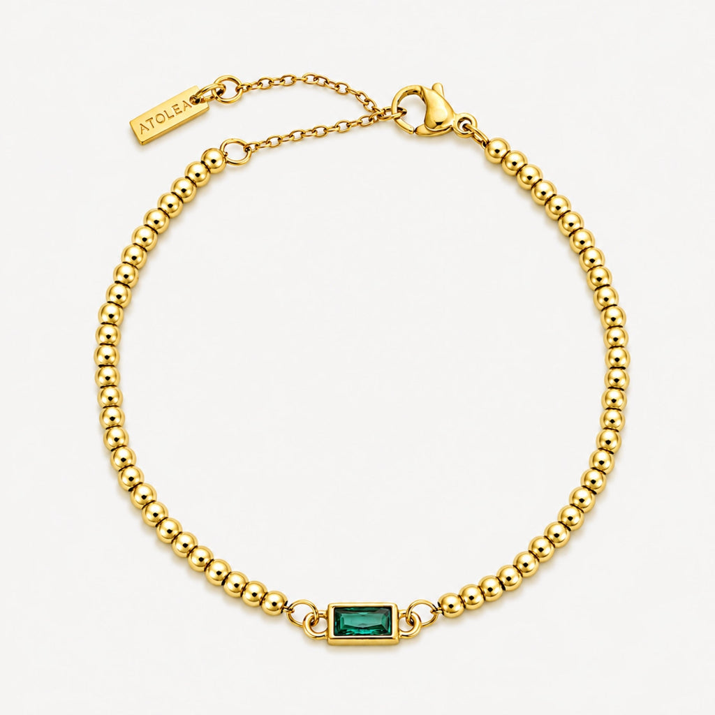 Beaded Birthstone Bracelet