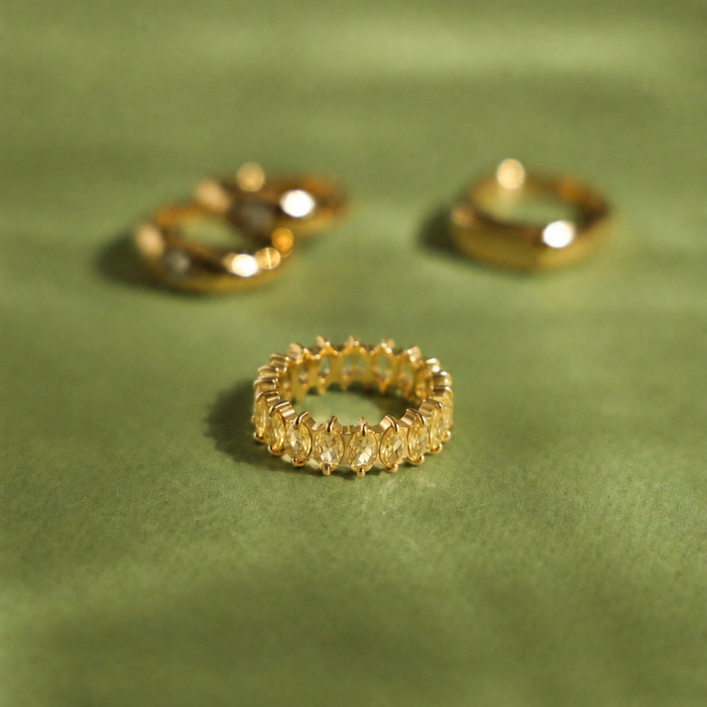 Birthstone Eternity Ring