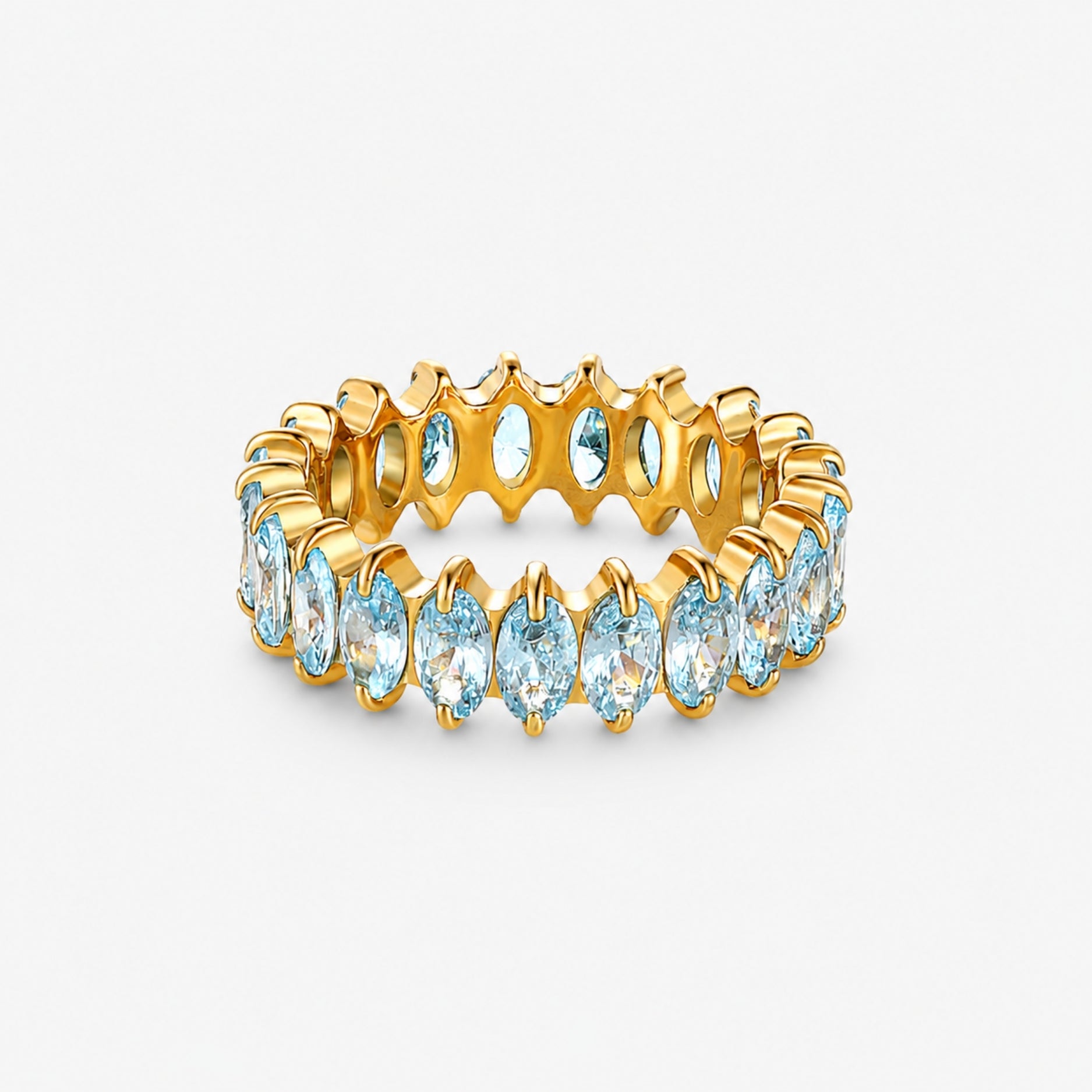 Birthstone Eternity Ring