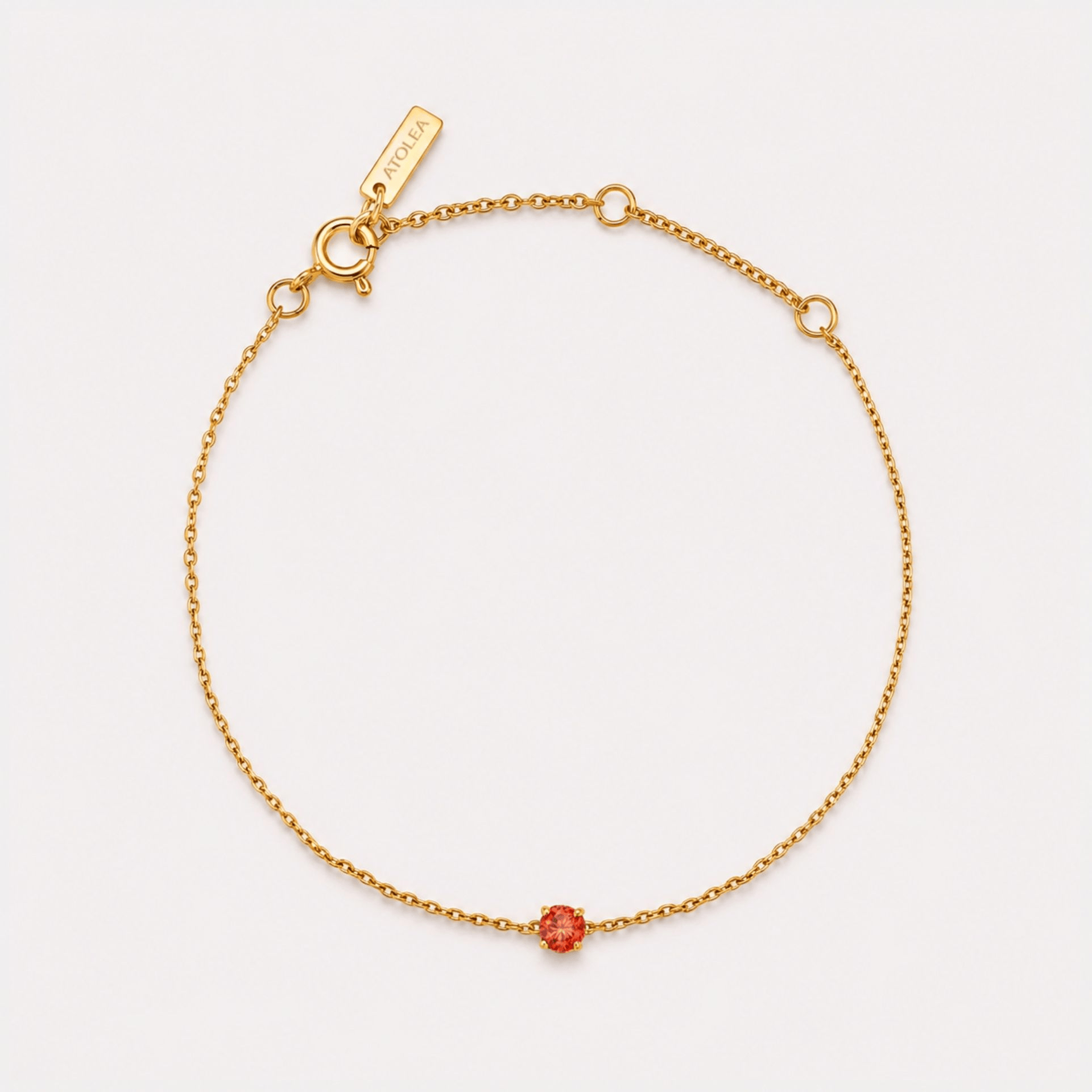 Custom Birthstone Bracelet