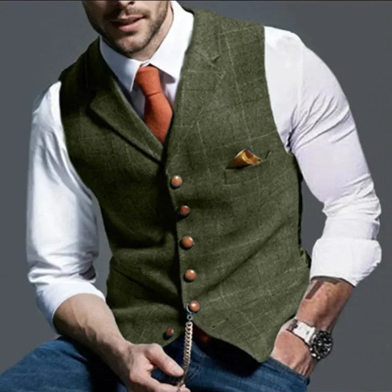 Men's Elegant Suit Vest